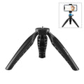 PULUZ Mini soporte para trípode de escritorio ABS simple con tornillo de 1/4 de pulgada para cámaras DSLR y digitales, altura de trabajo: 9 cm, ABS Tripod