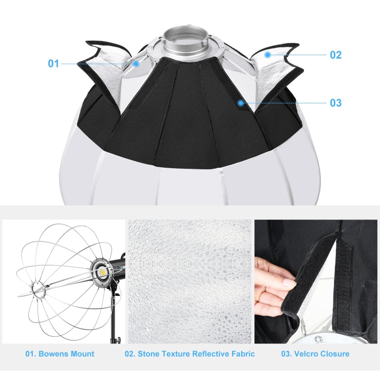 PULUZ 65cm Linterna plegable Softbox SpeedLite Flash Light Difusor plegable, 65cm Softbox