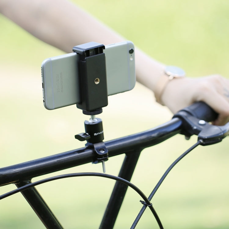 Soporte adaptador de cabeza esférica para trípode con manillar de aluminio para bicicleta PULUZ para GoPro HERO10 Black / HERO9 Black / HERO8 Black /7/6/5/5 Session /4 Session /4/3+ /3/2/1, DJI Osmo Action, Xiaoyi y otrosCámaras de acción              ...