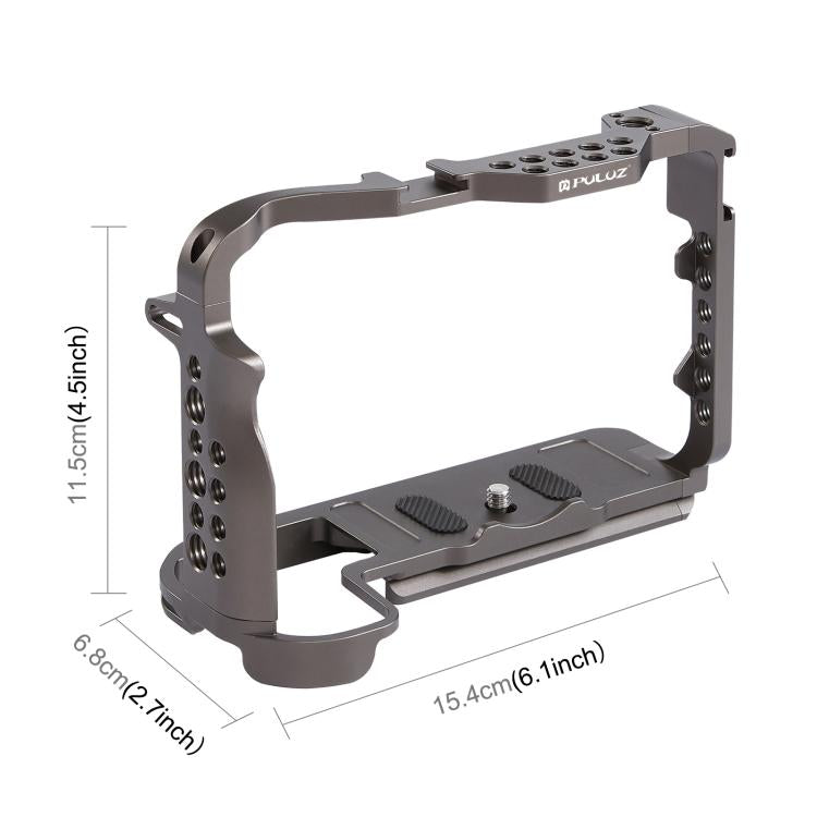 Estabilizador de jaula para cámara de vídeo PULUZ para Canon EOS R5 / R5C / EOS R6 / R6 II, sin mango, For Canon EOS R5 Cage