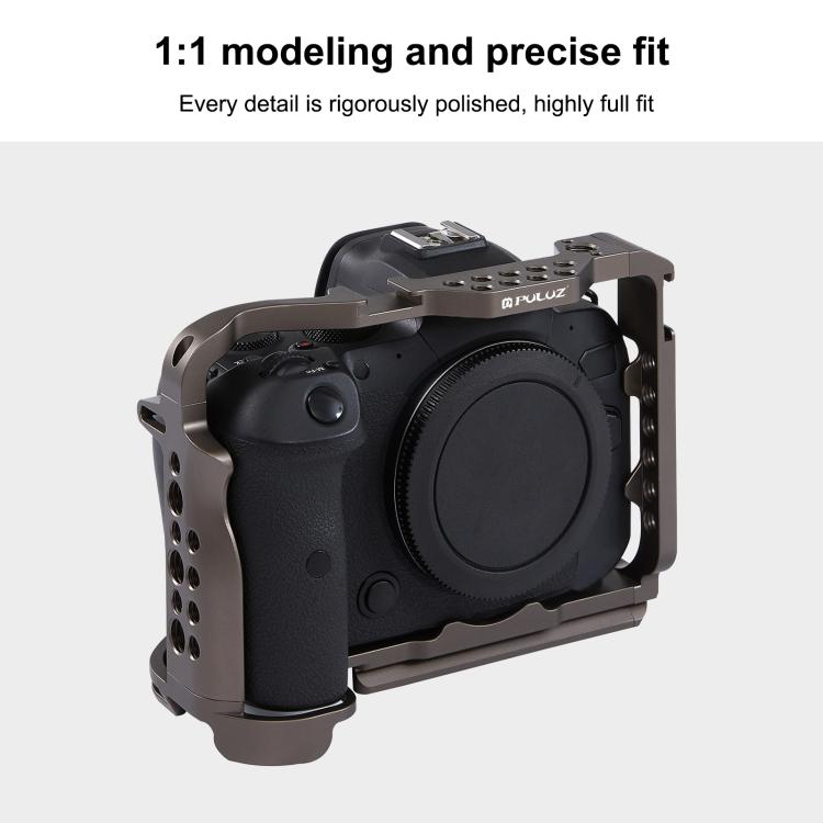 Estabilizador de jaula para cámara de vídeo PULUZ para Canon EOS R5 / R5C / EOS R6 / R6 II, sin mango, For Canon EOS R5 Cage