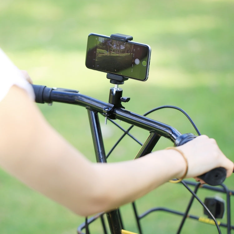Soporte adaptador de cabeza esférica para trípode con manillar de aluminio para bicicleta PULUZ para GoPro HERO10 Black / HERO9 Black / HERO8 Black /7/6/5/5 Session /4 Session /4/3+ /3/2/1, DJI Osmo Action, Xiaoyi y otrosCámaras de acción              ...