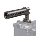 Mango superior del estabilizador de vídeo portátil PULUZ con soporte de 3 zapatas frías para jaula de cámara, For Camera Cage Top Handle