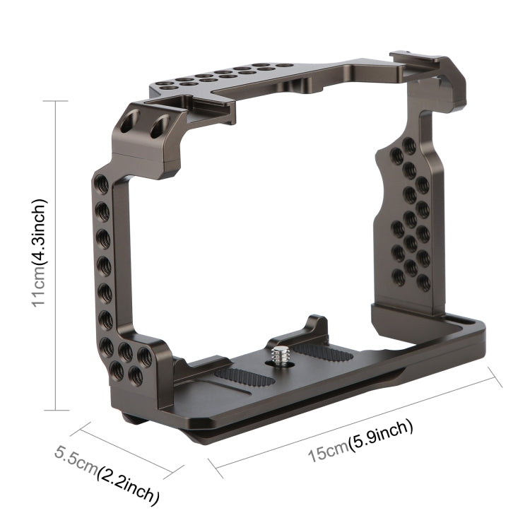 Estabilizador de jaula para cámara de vídeo PULUZ para Sony A7 III y A7M3 / A7R3 y A7R III, sin mango, For Sony A7 III Cage