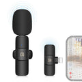 Micrófono inalámbrico de reverberación con reducción de ruido Lavalier PULUZ para dispositivo de 8 pines, compatible con carga de teléfono, 8 Pin Wireless Microphone