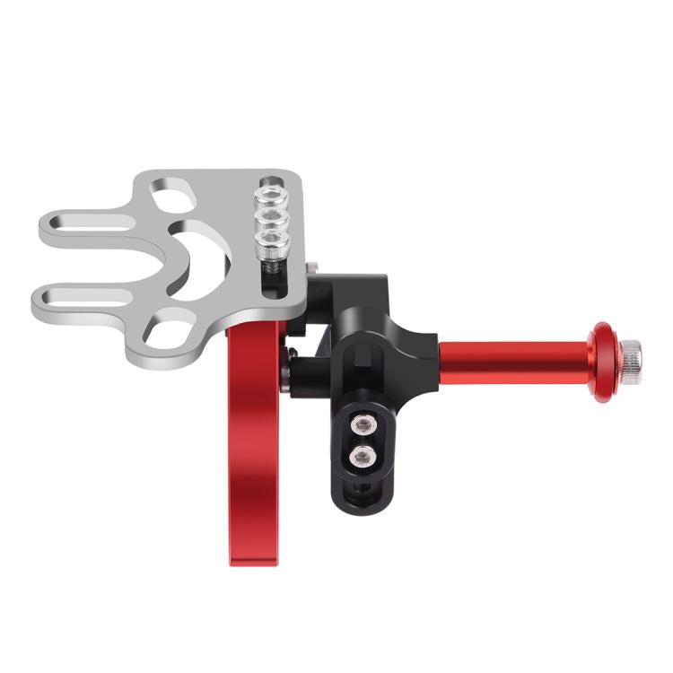 PULUZ Disparador Disparador Extensión Adaptador Palanca Montaje para Sistema de Brazo Subacuático, Trigger 2(Red)