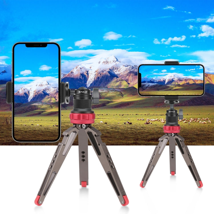 Adaptador de rótula de bola de trípode de aleación de aluminio panorámico PULUZ 360 con bloqueo de perilla, 360 Panorama