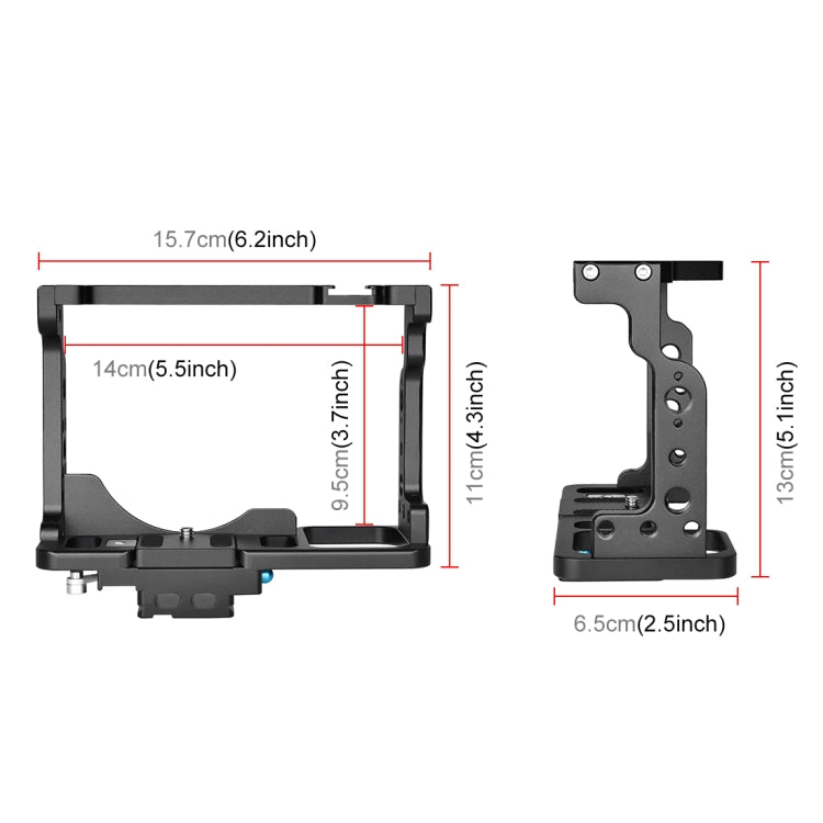 Plataforma de realización de películas con jaula para cámara de vídeo PULUZ para Nikon Z6 / Z7, For Nikon Z6 / Z7 Cage