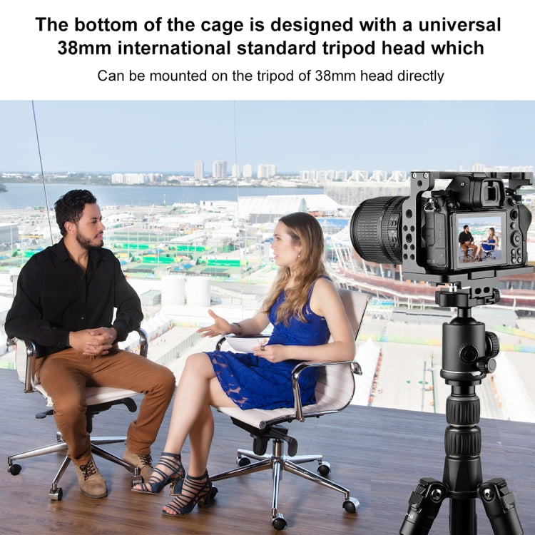 Plataforma de realización de películas con jaula para cámara de vídeo PULUZ para Nikon Z6 / Z7, For Nikon Z6 / Z7 Cage