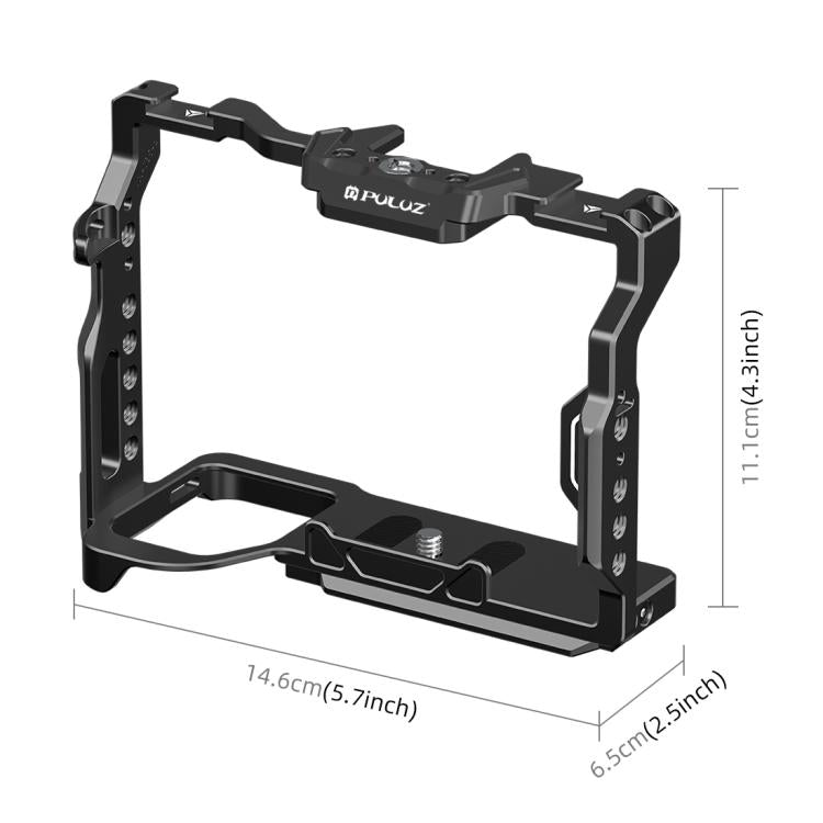 Plataforma estabilizadora KG negra mate Bullseye para Sony AF/YLC-7M4/H4/AH/AH/AH/HH-E, For Sony A7 IV Cage