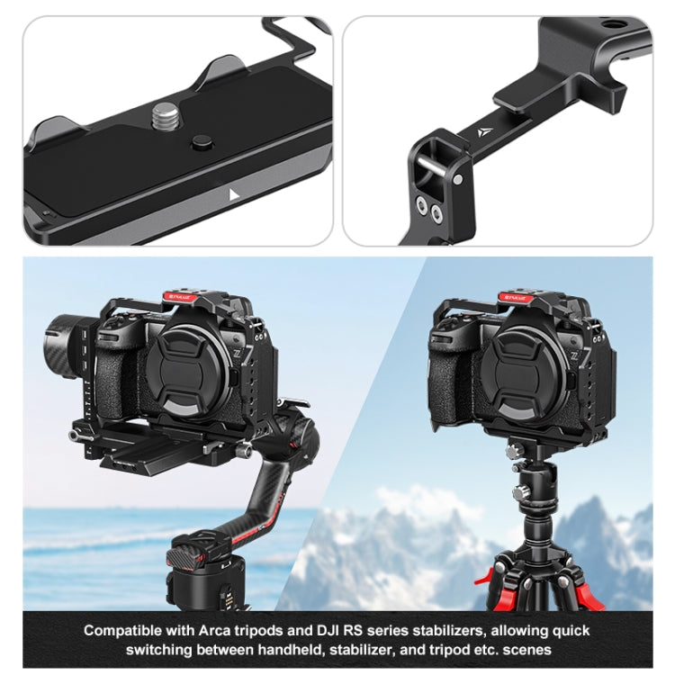 Estabilizador de jaula de metal PULUZ para cámara Nikon Z6 III, For Nikon Z6 III / Z6II