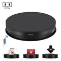 PULUZ Soporte de exhibición giratorio con velocidad de ajuste de 30 cm, carga de 10 a 15 kg, enchufe de EE. UU., 30cm Load 10-15kg Black US Plug, 30cm Load 10-15kg White US Plug