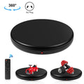 PULUZ Soporte de exhibición giratorio con control remoto de velocidad de ajuste de 45 cm, negro, carga 100 kg, 45cm Load 100kg Black AU Plug, 45cm Load 100kg Black EU Plug, 45cm Load 100kg Black UK Plug, 45cm Load 100kg Black US Plug