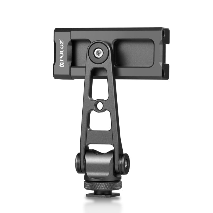 PULUZ Z-axis 360 Rotación Zapatos fríos Soporte de abrazadera de teléfono de aleación de aluminio, Z-axis Phone Clamp