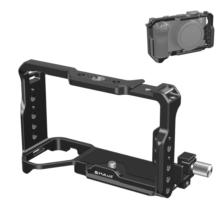 Estabilizador de jaula de metal para cámara PULUZ para Sony ILCE-A7CM2 / Alpha 7C II / Alpha 7CR, For Sony ILCE-A7CM2 / Alpha 7CR