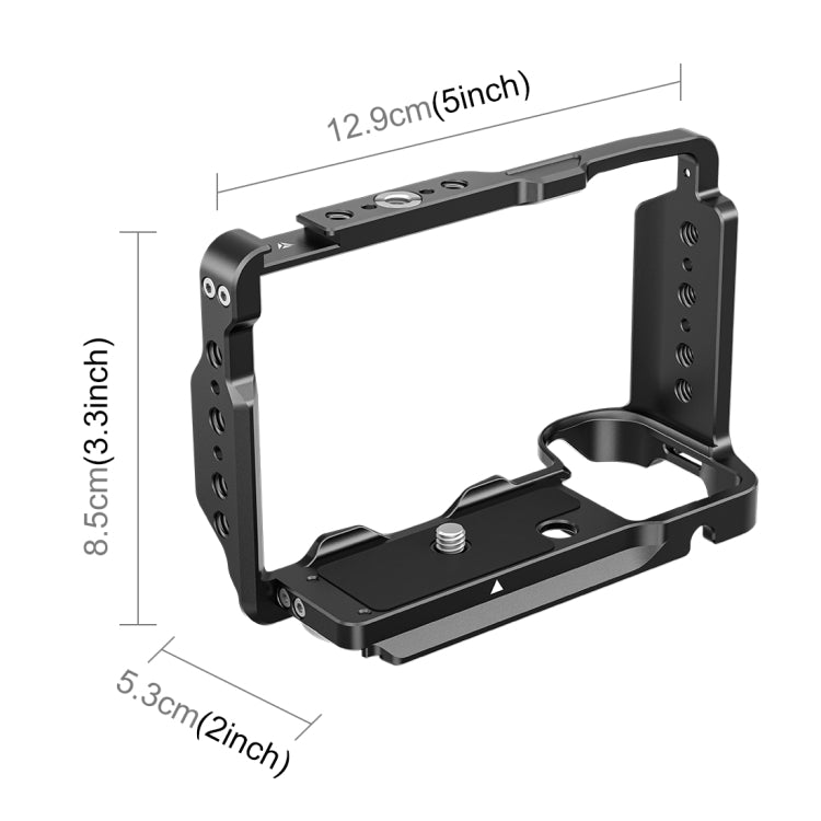 Estabilizador de jaula de metal para cámara PULUZ para Sony ZV-E10 II, For Sony ZV-E10 II / ZV-E10M2