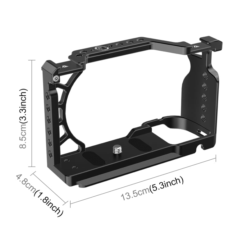 Estabilizador de montaje de expansión de jaula de cámara de metal PULUZ para Sony A6500 / A6400 / A6300 / A6000, For Sony A6500 / A6400 / A6300 / A6000