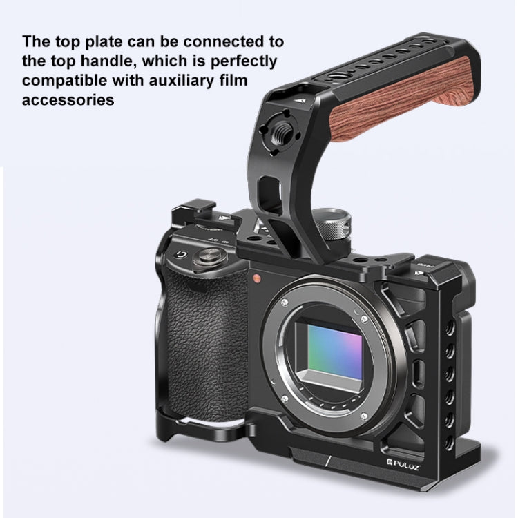 Estabilizador de montaje de expansión de jaula de cámara de metal PULUZ para Sony A6500 / A6400 / A6300 / A6000, For Sony A6500 / A6400 / A6300 / A6000