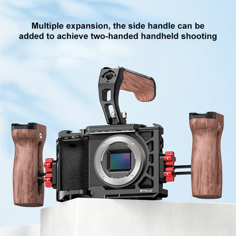 Estabilizador de montaje de expansión de jaula de cámara de metal PULUZ para Sony A6500 / A6400 / A6300 / A6000, For Sony A6500 / A6400 / A6300 / A6000