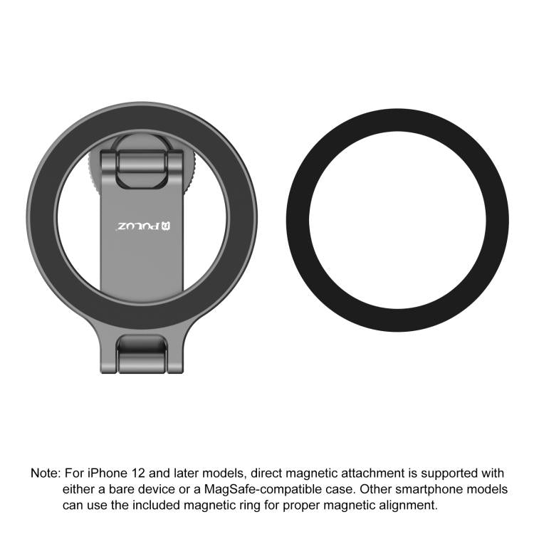 Soporte plegable magnético MagSafe para teléfono móvil con zapata fría para cámara, Cold Shoe Mount
