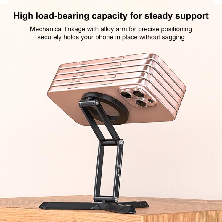 Soporte magnético plegable para teléfono MagSafe para escritorio, ideal para transmisiones en vivo y como soporte para teléfono., Live Streaming Bracket