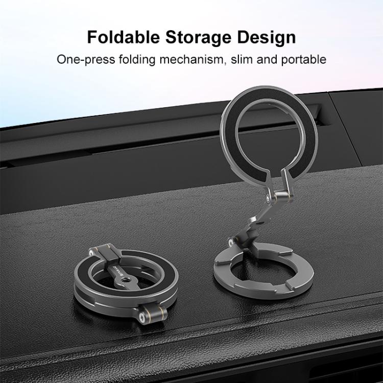 Soporte magnético plegable de doble cabezal MagSafe para teléfono, Dual-Head Magnetic Bracket