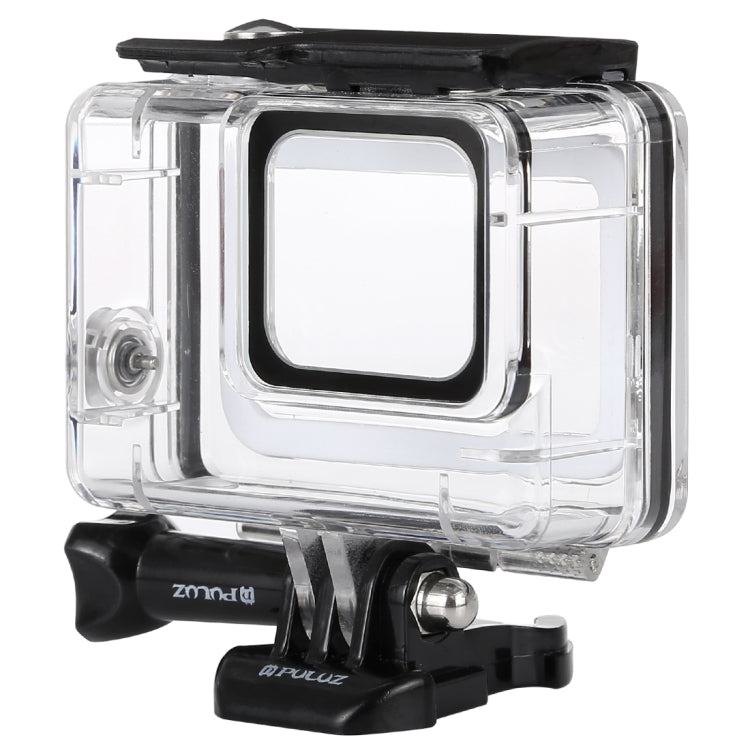 PULUZ 45m Carcasa impermeable subacuática para buceo para GoPro HERO7 Silver / HERO7 White, con hebilla de montaje básico y tornillo, For HERO7, For HERO7 (US)