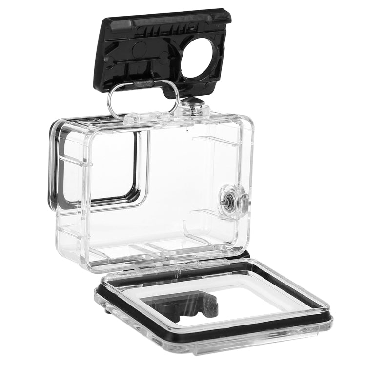 PULUZ 45m Carcasa impermeable subacuática para buceo para GoPro HERO7 Silver / HERO7 White, con hebilla de montaje básico y tornillo, For HERO7, For HERO7 (US)