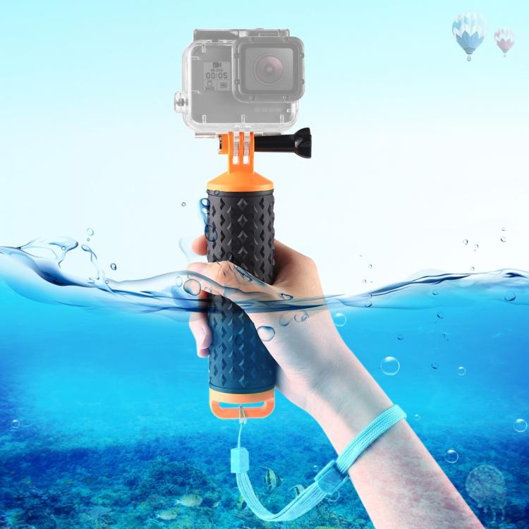 Varillas de flotabilidad con mango flotante PULUZ con correa para GoPro HERO10 Black / HERO9 Black / HERO8 Black / HERO7 /6/5/5 Session /4 Session /4/3+ /3/2/1, Xiaoyi y otras cámaras de acción, Floating Hand Grip