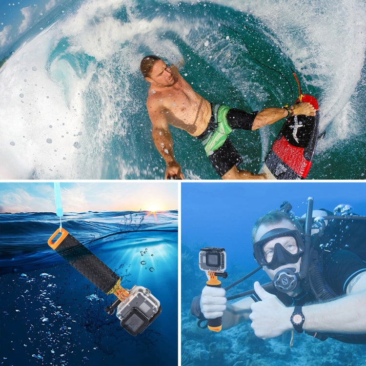 Varillas de flotabilidad con mango flotante PULUZ con correa para GoPro HERO10 Black / HERO9 Black / HERO8 Black / HERO7 /6/5/5 Session /4 Session /4/3+ /3/2/1, Xiaoyi y otras cámaras de acción, Floating Hand Grip