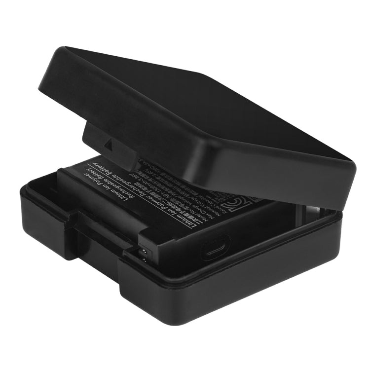 PULUZ Caja de almacenamiento de batería de plástico duro para DJI Osmo Action / Osmo Action 3 / GoPro HERO12 Negro /11 Negro /10 Negro /9 Negro Batería AHDBT-901, AHDBT-901