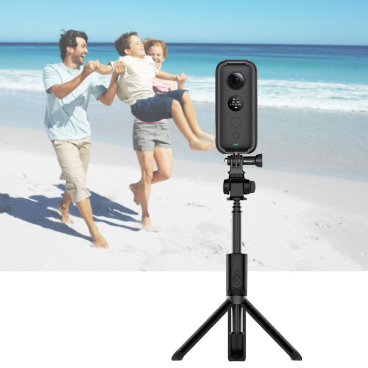 Marco protector PULUZ ABS para Insta360 ONE X, con soporte adaptador y tornillo, For Insta360 ONE X