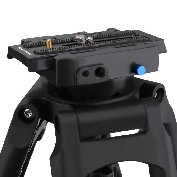 Adaptador de abrazadera de liberación rápida PULUZ + placa de liberación rápida para cámaras DSLR y SLR, QR Plate Black, QR Plate Gold