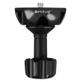 Adaptador PULUZ de media bola plana a cuenco de 75 mm para cámara DSLR Rig con trípode de cabeza fluida, material metálico, Bowl Adapter