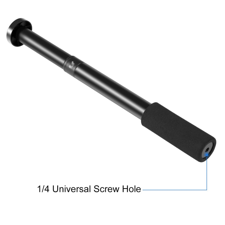 Varilla de eje Central de extensión monopié de montaje en trípode de aleación de aluminio ajustable de mano PULUZ, Central Shaft Rod