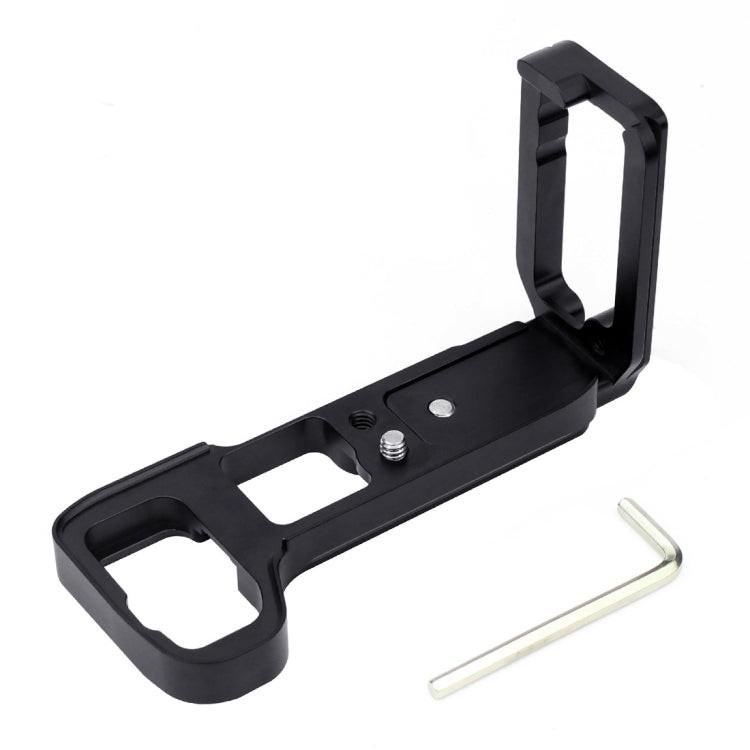 PULUZ Soporte de placa L de liberación rápida de disparo vertical de 1/4 pulgadas para Sony A9 (ILCE-9) / A7 III/ A7R III, For Sony A9 (Black), For Sony A9 (Blue), For Sony A9 (Red)
