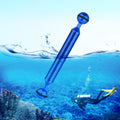 PULUZ 7 pulgadas, 18 cm de longitud, 20,8 mm de diámetro, bolas dobles, brazo flotante de fibra de carbono, diámetro de la bola: 25 mm, 7 inch Black, 7 inch Blue, 7 inch Red