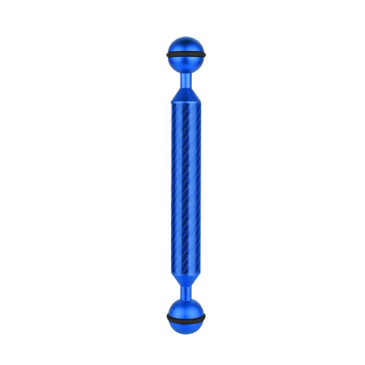 PULUZ 7 pulgadas, 18 cm de longitud, 20,8 mm de diámetro, bolas dobles, brazo flotante de fibra de carbono, diámetro de la bola: 25 mm, 7 inch Black, 7 inch Blue, 7 inch Red