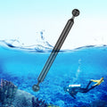 PULUZ 11 pulgadas, 28 cm de longitud, 20,8 mm de diámetro, bolas dobles, brazo flotante de fibra de carbono, diámetro de la bola: 25 mm, 11 inch Black, 11 inch Blue, 11 inch Red