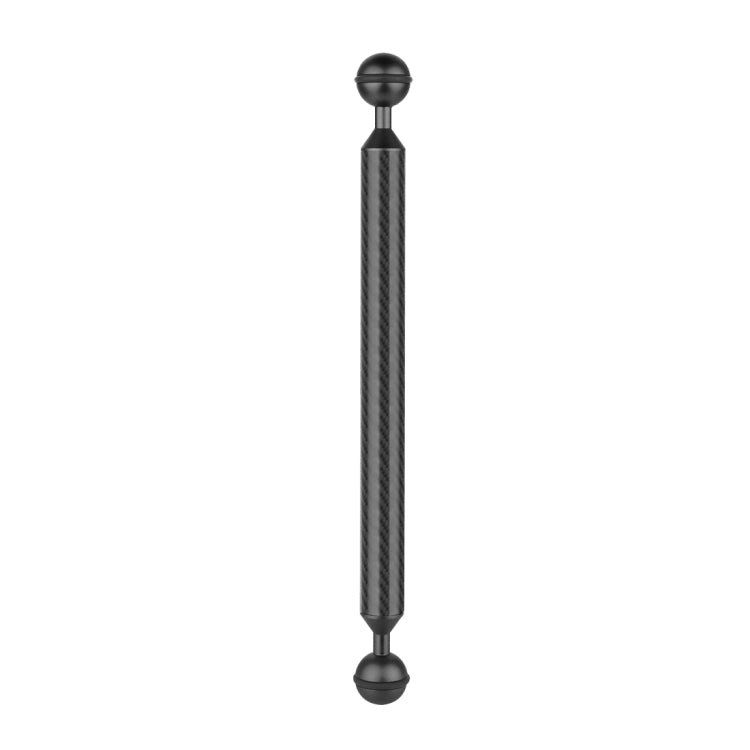 PULUZ 11 pulgadas, 28 cm de longitud, 20,8 mm de diámetro, bolas dobles, brazo flotante de fibra de carbono, diámetro de la bola: 25 mm, 11 inch Black, 11 inch Blue, 11 inch Red