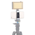 Soporte de abrazadera de aleación de aluminio para teléfono universal PULUZ con zapata fría para iPhone, Galaxy, Huawei, Xiaomi, Sony, HTC, Google y otros teléfonos inteligentes, Phone Clamp