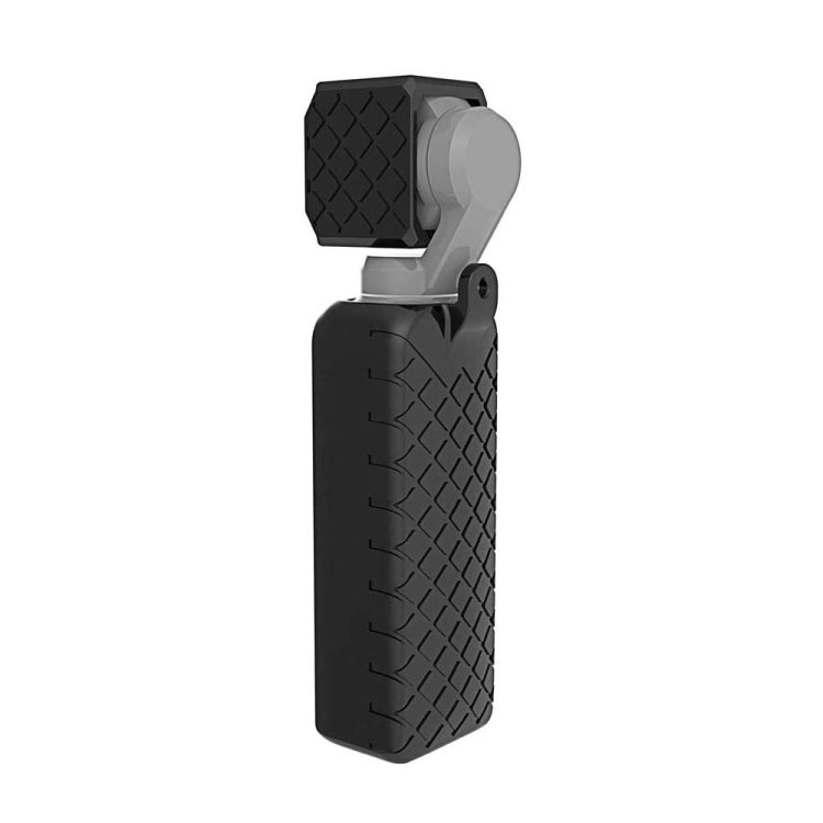 PULUZ 2 en 1 Juego de fundas de silicona con textura de diamante para DJI OSMO Pocket, For DJI OSMO Pocket
