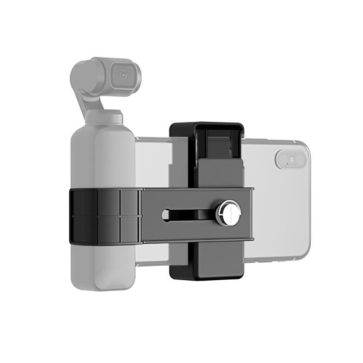 Abrazadera de fijación para teléfono inteligente PULUZ, soporte de montaje de 1/4 de pulgada para DJI OSMO Pocket / Pocket 2, Clamp