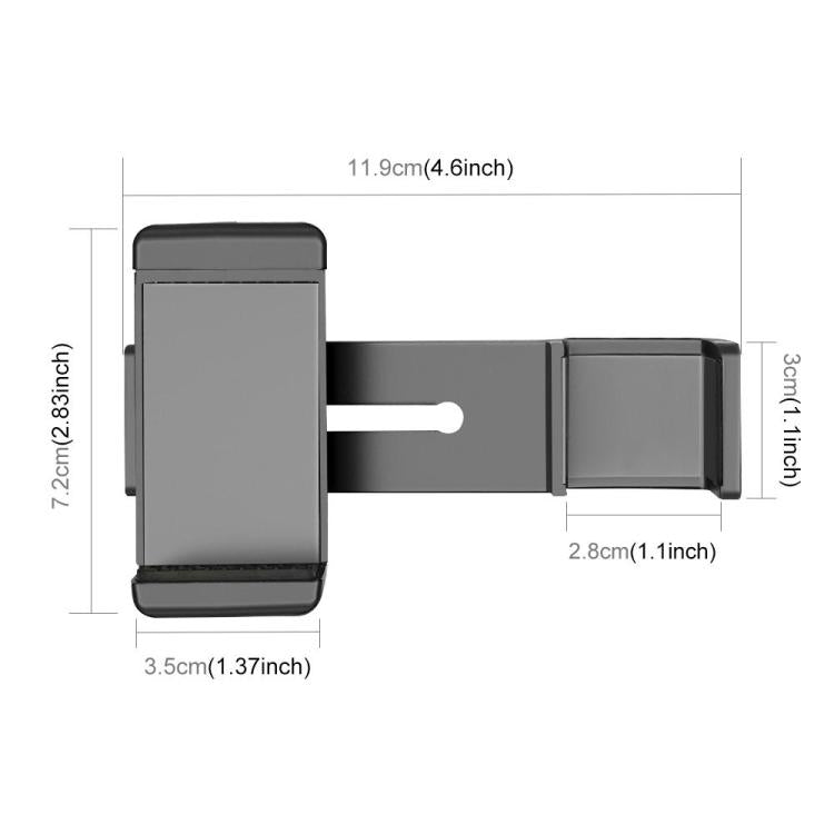 Abrazadera de fijación para teléfono inteligente PULUZ, soporte de montaje de 1/4 de pulgada para DJI OSMO Pocket / Pocket 2, Clamp