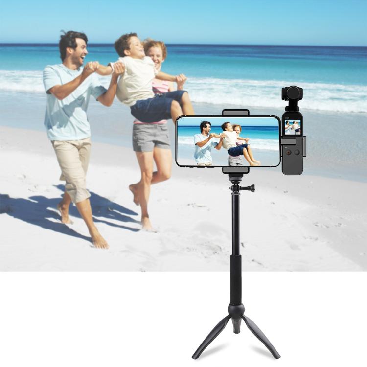 Abrazadera de fijación para teléfono inteligente PULUZ, soporte de montaje de 1/4 de pulgada para DJI OSMO Pocket / Pocket 2, Clamp