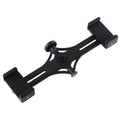 Soporte horizontal para teléfono dual PULUZ Live Broadcast para iPhone, Galaxy, Huawei, Xiaomi, Sony y otros teléfonos inteligentes, Dual Phone Bracket
