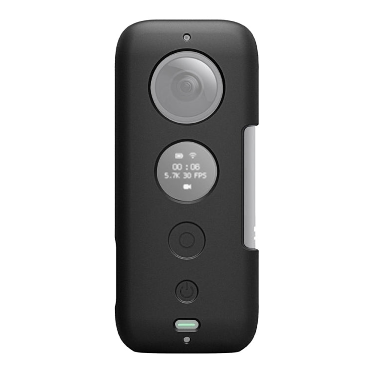 Funda protectora de silicona PULUZ con cubierta de lente para Insta360 ONE X, For Insta360 ONE X(Black), For Insta360 ONE X(Red)