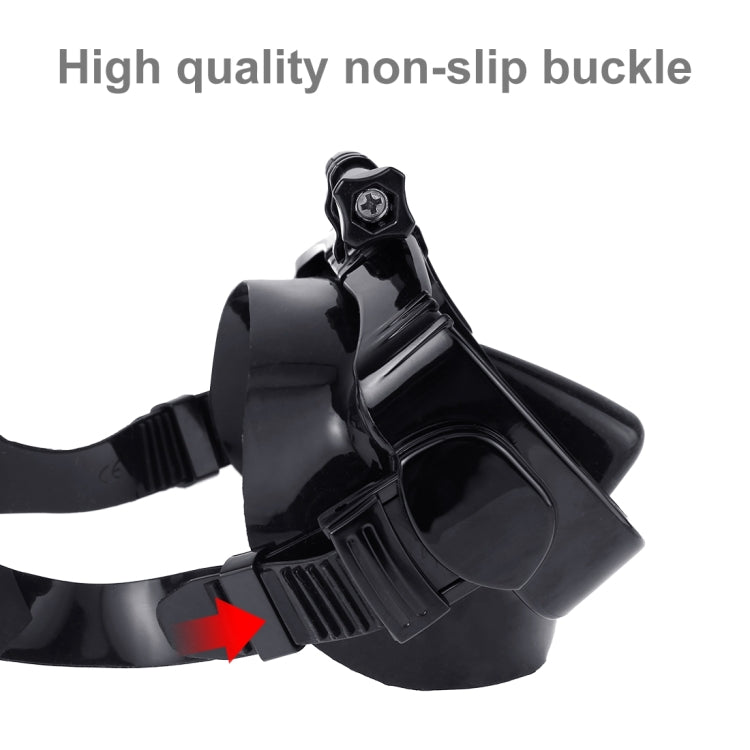 PULUZ Equipo de buceo para deportes acuáticos Máscara de buceo Gafas de natación para GoPro Hero11 Black / HERO10 Black / HERO9 Black /HERO8 / HERO7 /6/5/5 Session /4 Session /4/3+ /3/2/1, Insta360 ONE R, DJIOsmo Action y otras cámaras de acción