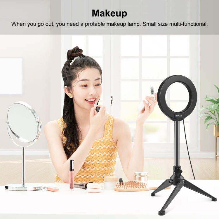 Soporte de trípode ajustable de escritorio PULUZ soporte de montaje en palo Selfie, Tripod Stand
