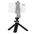 Soporte de trípode de escritorio ajustable de 5 modos PULUZ Pocket con tornillo de 1/4 de pulgada para cámaras DSLR y digitales, altura ajustable: 16,5-21,5 cm